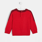 Pull Avec Acador - Rouge Laque - Garçon