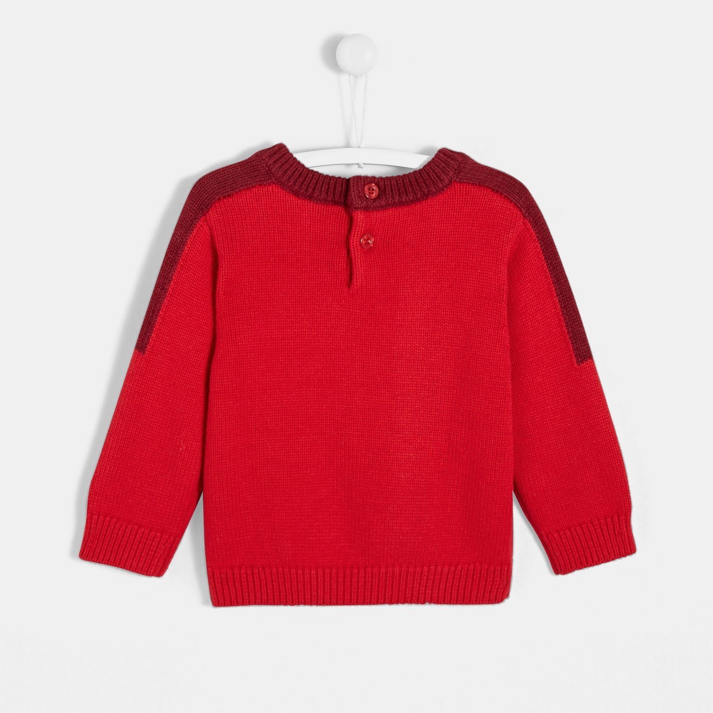 Pull Avec Acador - Rouge Laque - Garçon