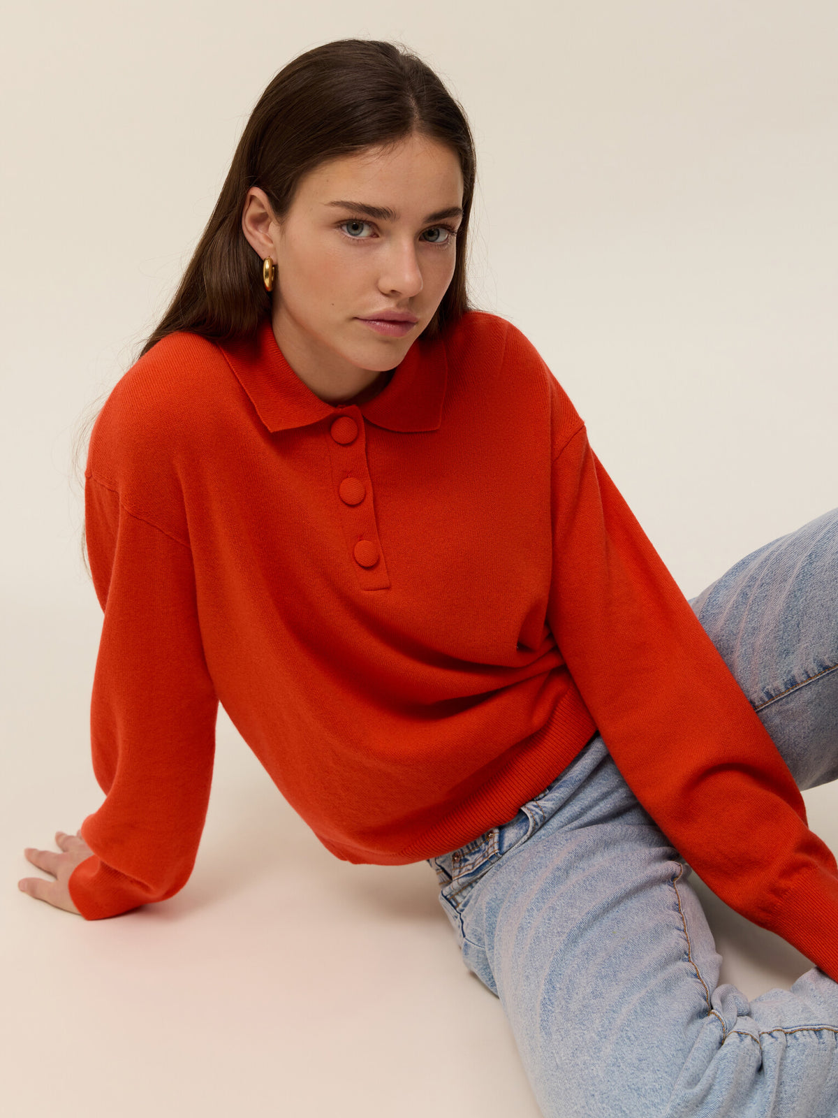 Misty cashmere jumper