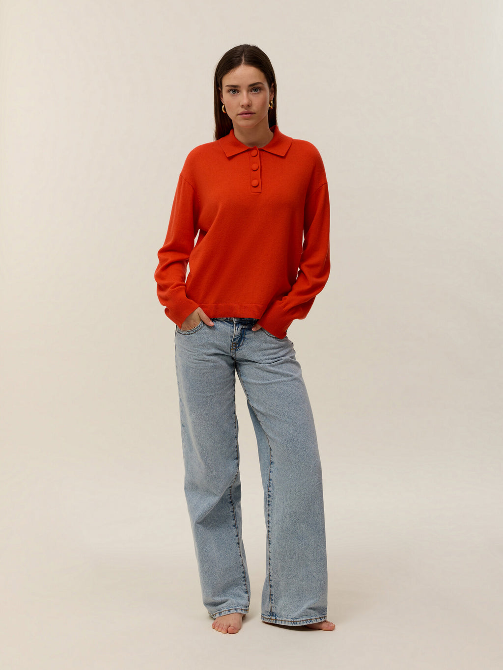 Misty cashmere jumper