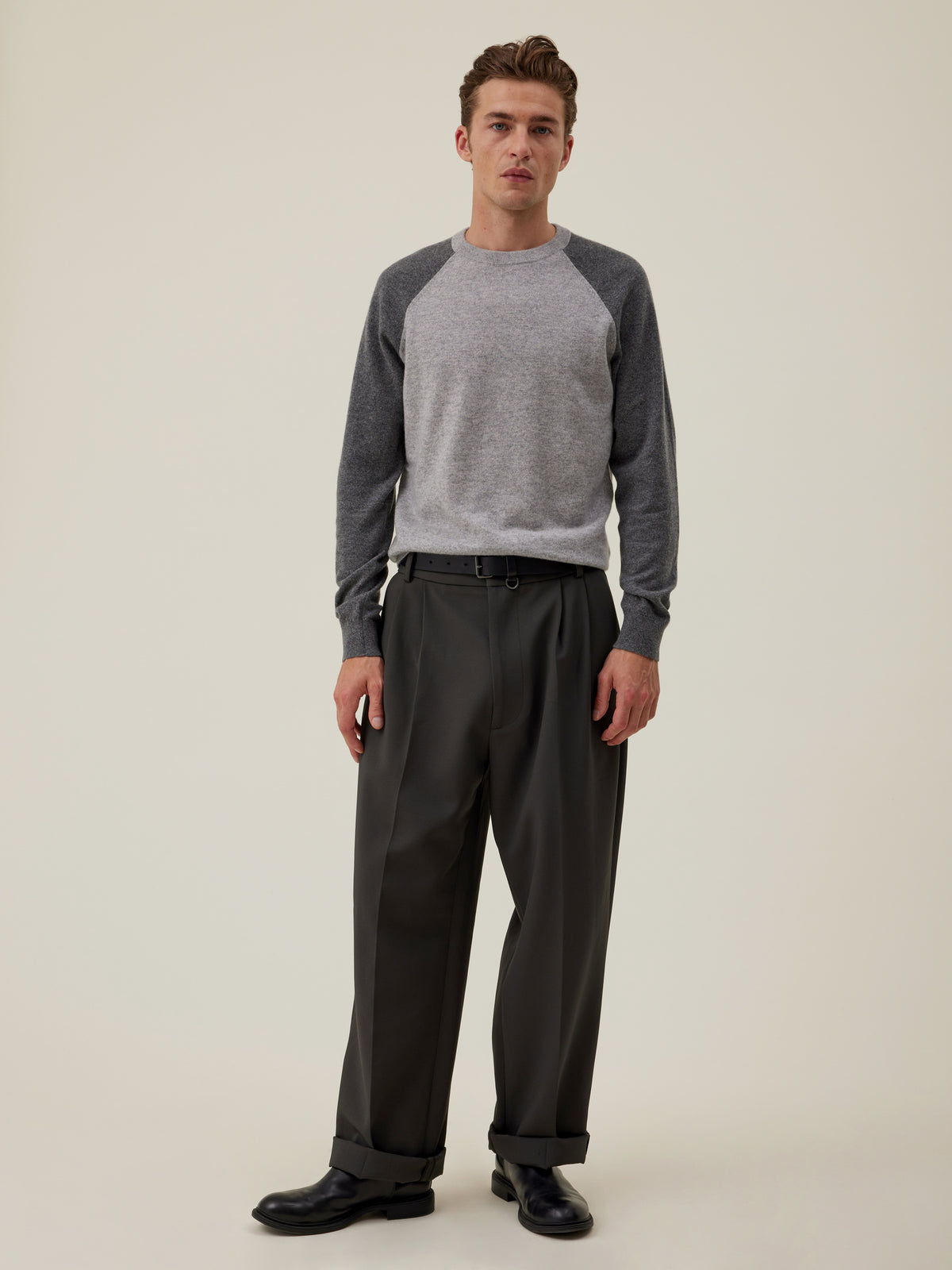 Pull Maksim - Gris Perle - Homme