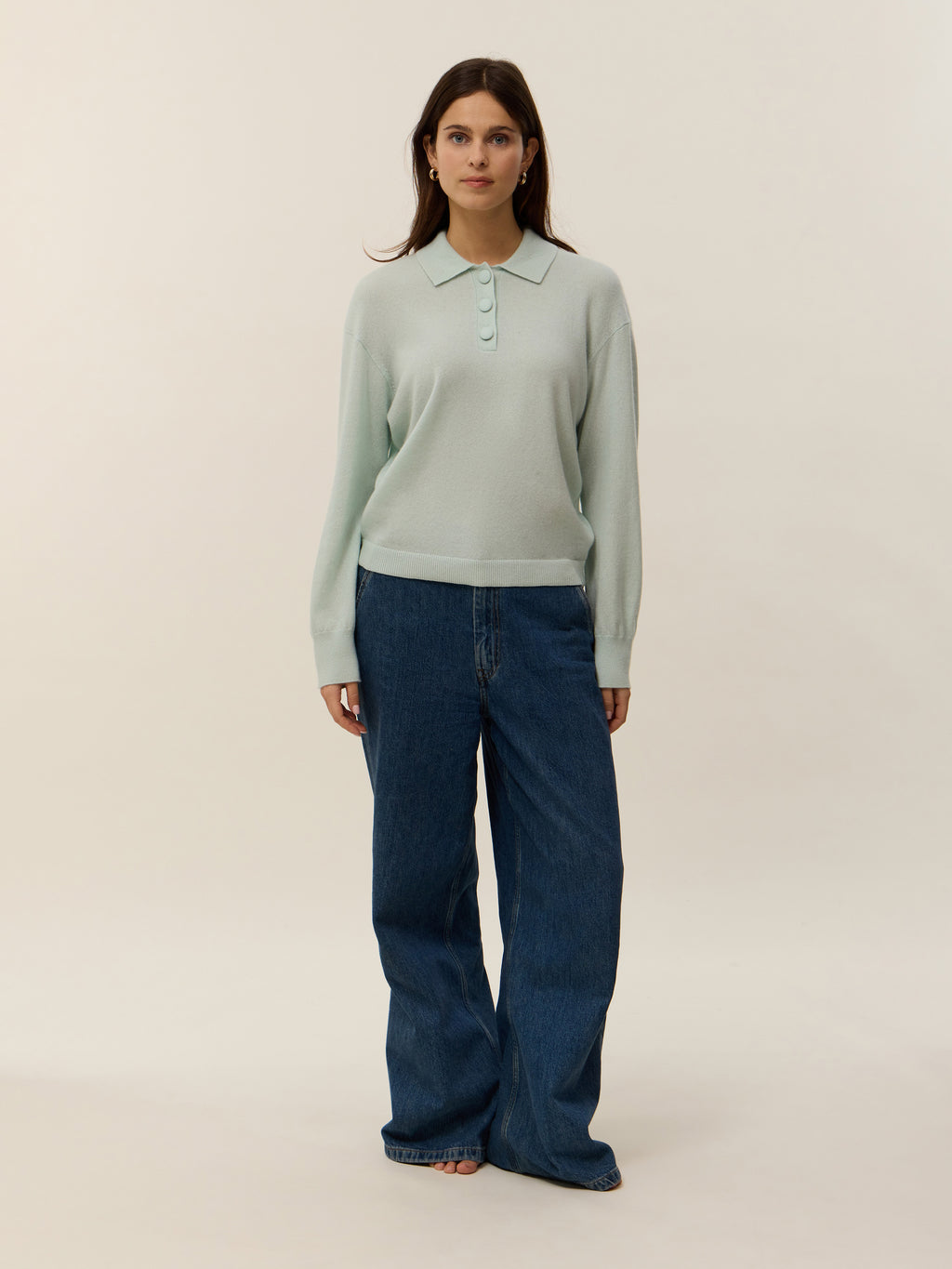 Misty cashmere jumper