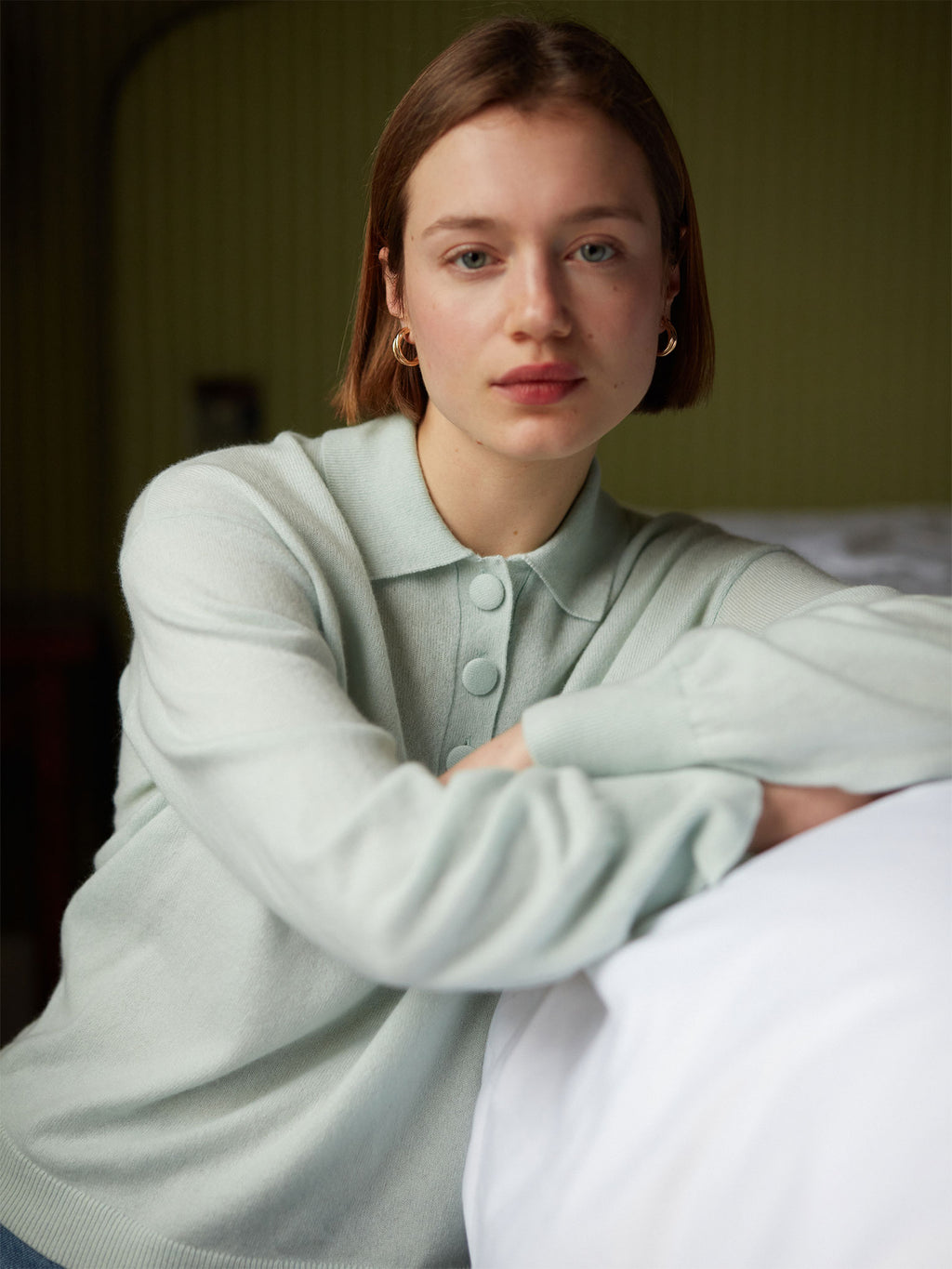 Misty cashmere jumper