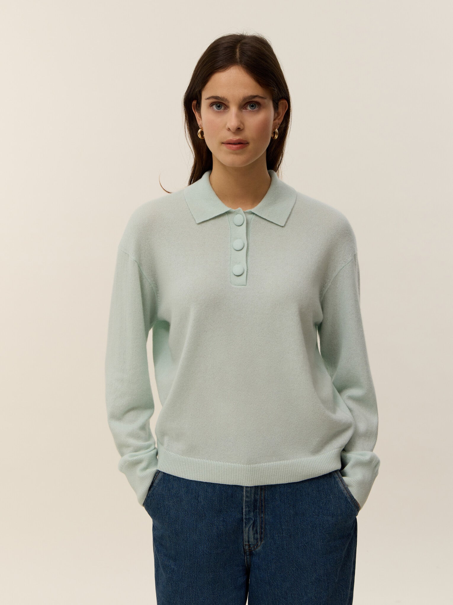 Misty cashmere jumper