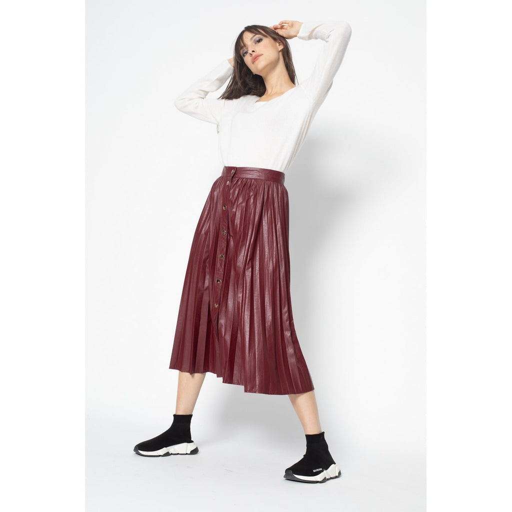 Jersey Cuello Barca Loose Lanfon Marfil, Jersey, 100% Cachemira, 2 Hilos - Mujer
