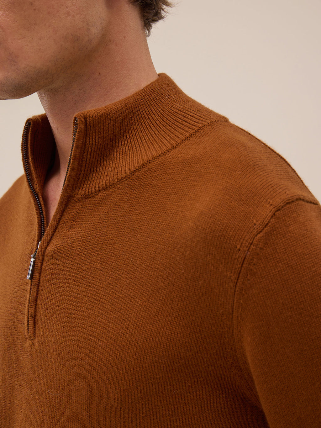 Pull Solel - Noisette - Homme