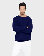 Pull Col Rond Antoine - Outremer - Homme