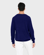 Pull Col Rond Antoine - Outremer - Homme