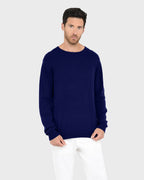 Pull Col Rond Antoine - Outremer - Homme