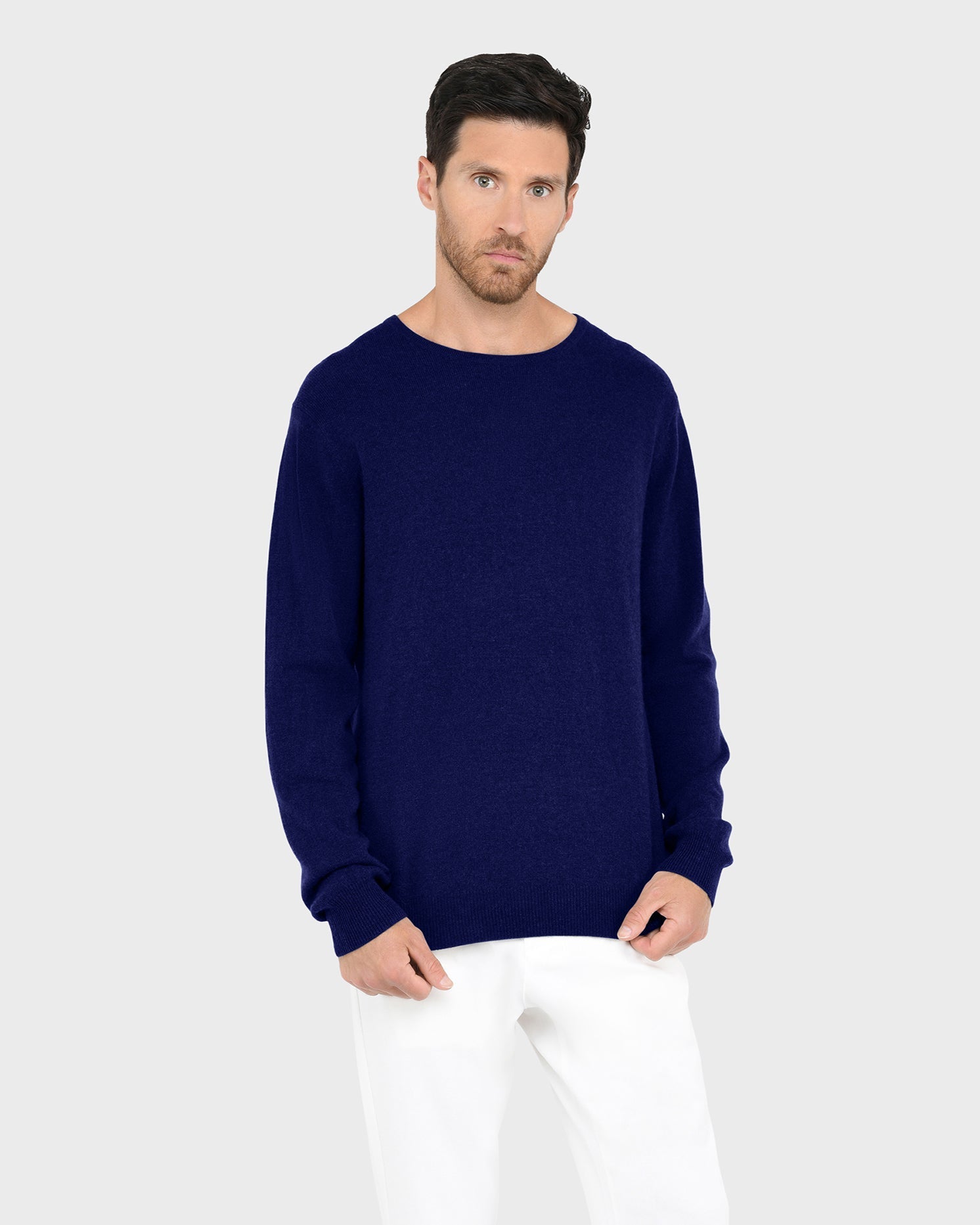 Pull Col Rond Antoine - Outremer - Homme