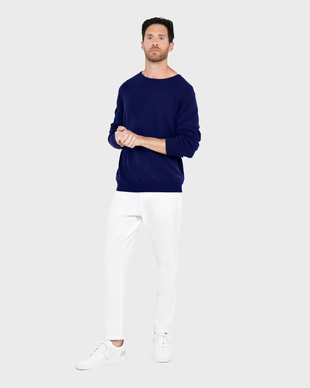 Pull Col Rond Antoine - Outremer - Homme