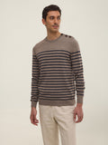 Sükh Jumper - Taupe and Navy - Men