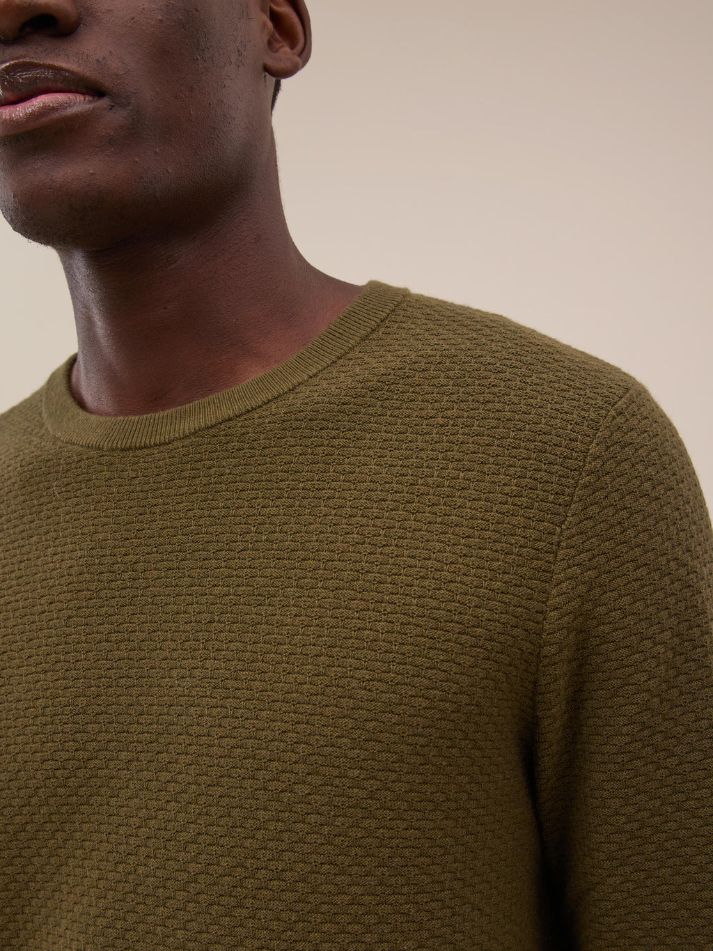 Zun Jumper - Light Khaki - Men