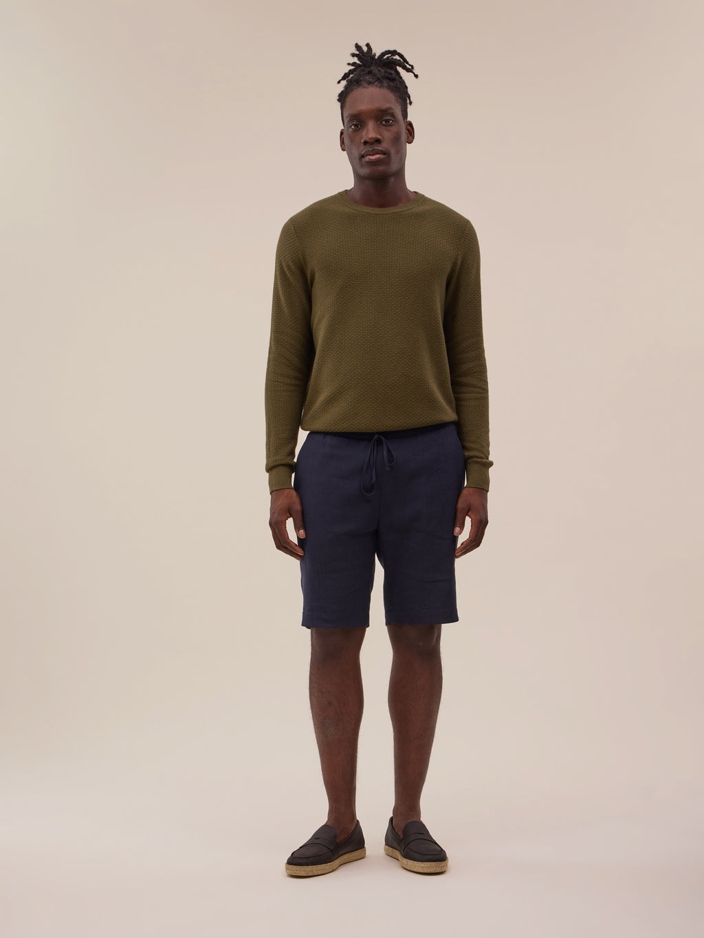 Zun Jumper - Light Khaki - Men