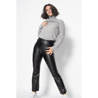 Bise Grey Marl Roll-Neck Jumper, Jersey, 100% Cashmere, 2-Ply - Women
