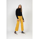 Pull Col Roulé CÃ´telé Suzie Noir, CÃ´tes Traditionnelles, 100% Cachemire, 2 Fils - Femme