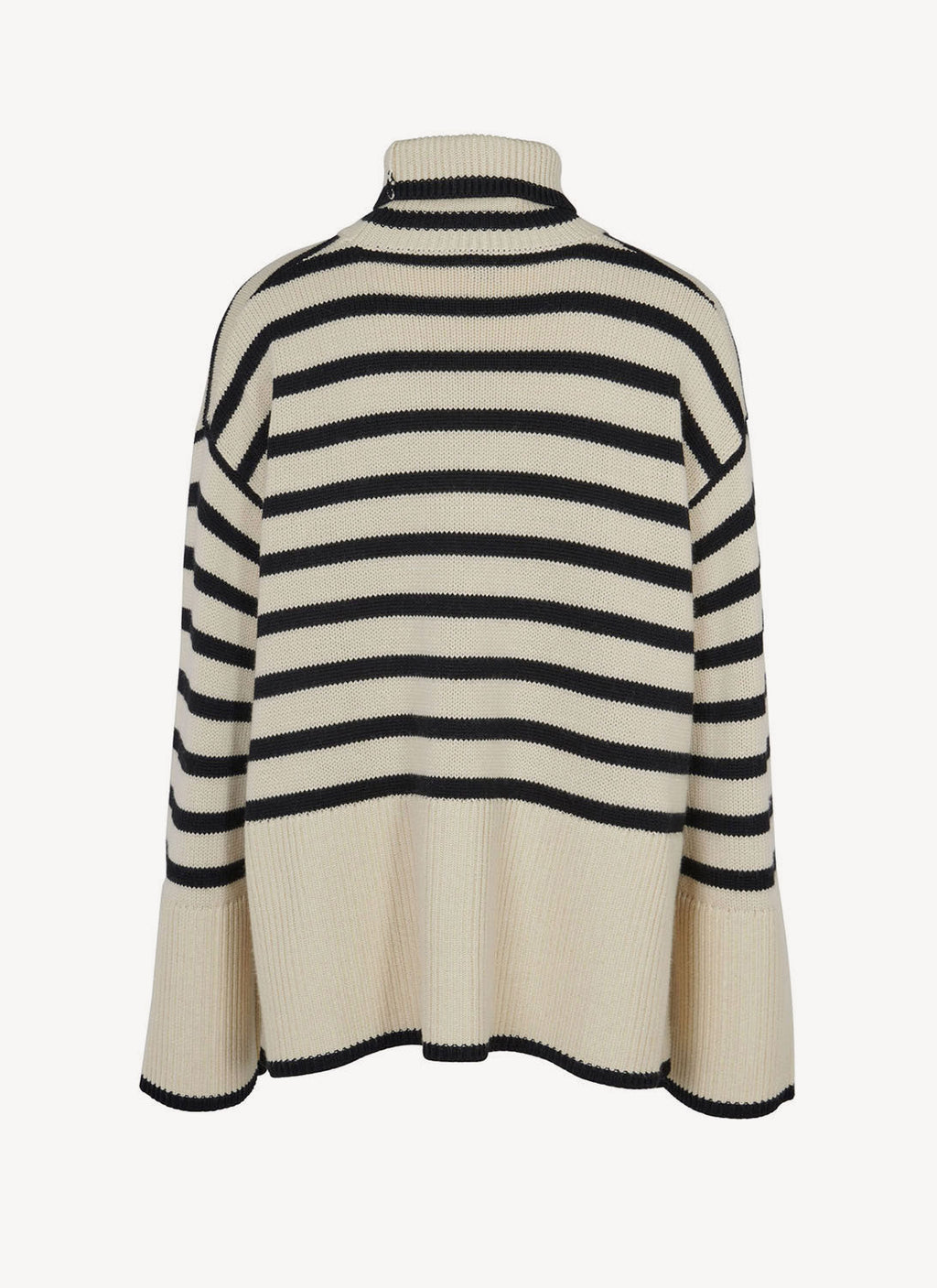 Toteme - Jersey de Cuello Vuelto - Beige - Mujer