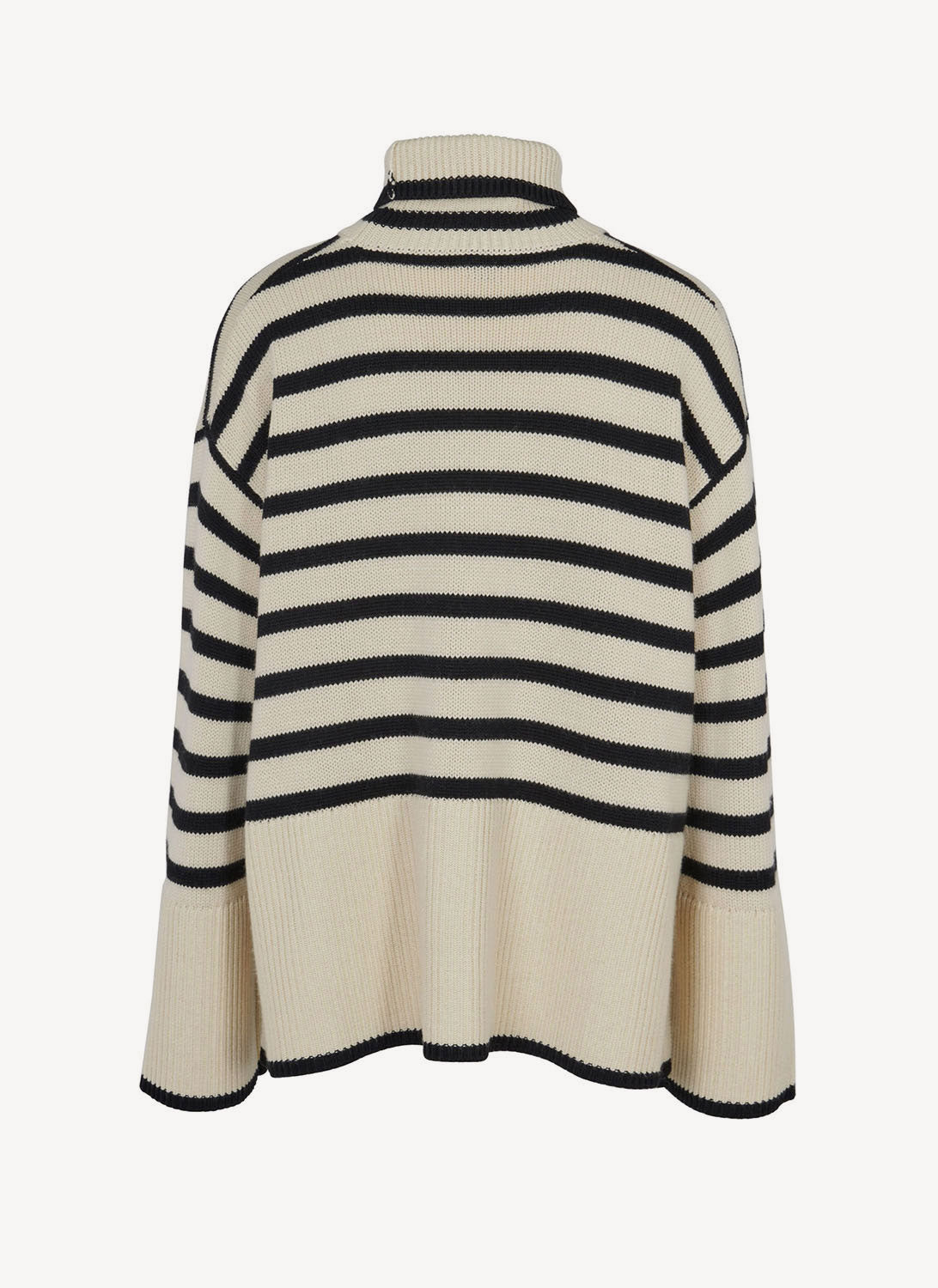 Toteme - Jersey de Cuello Vuelto - Beige - Mujer
