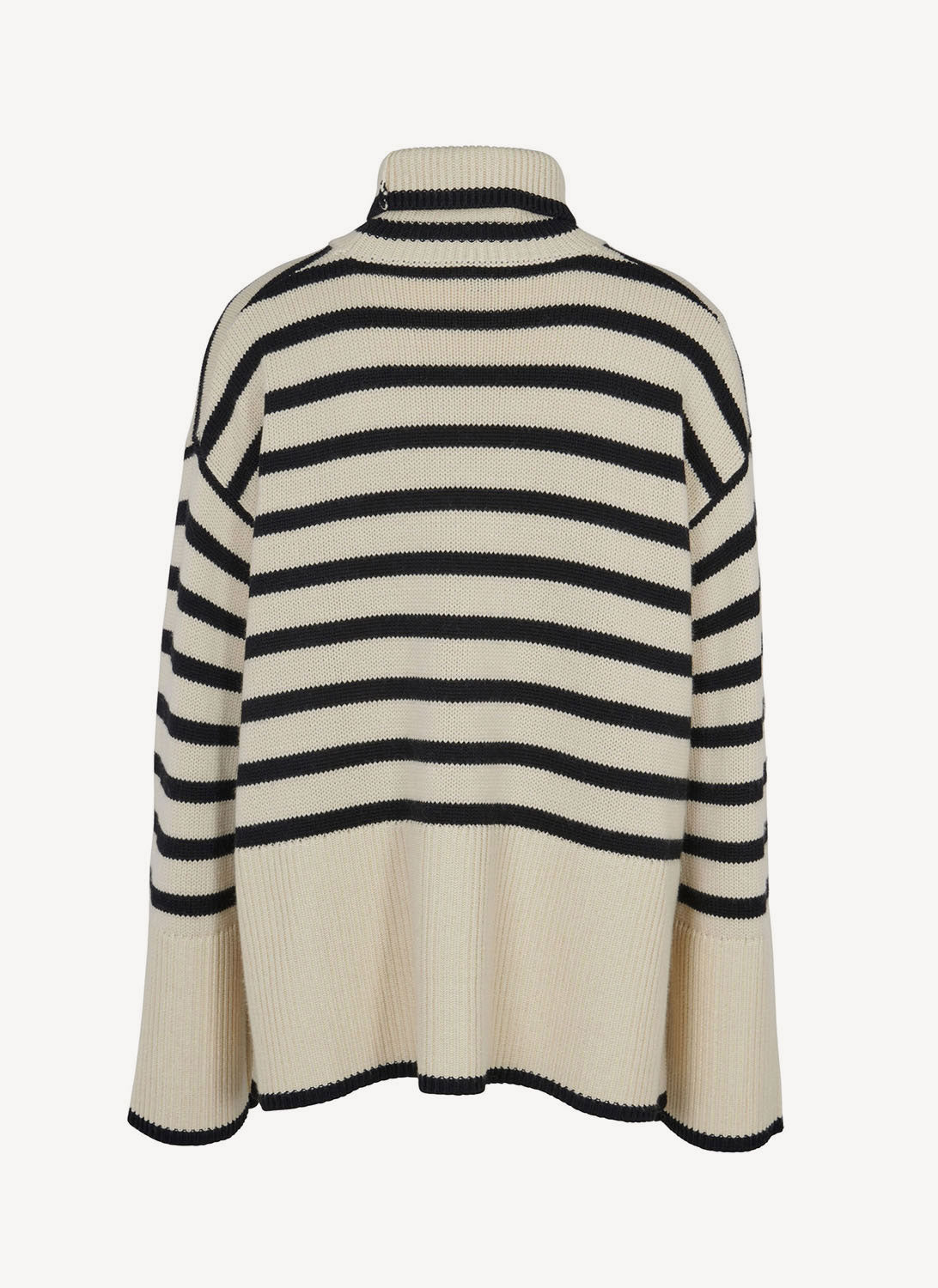 Toteme - Jersey de Cuello Vuelto - Beige - Mujer