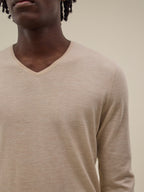 Nolu Jumper - Cream Beige - Men
