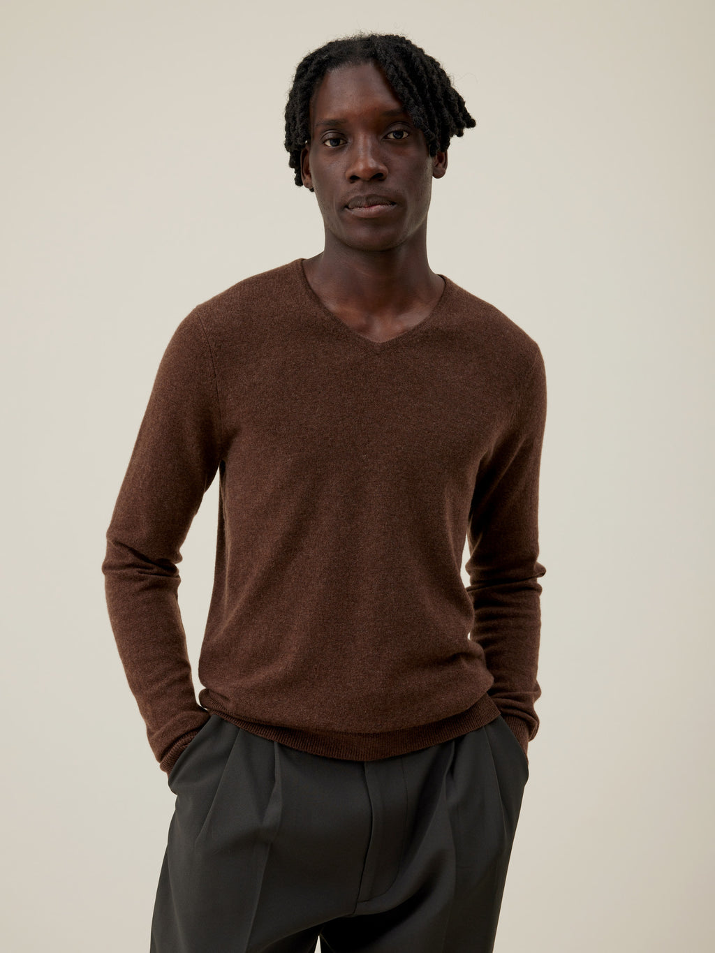 Jersey Alagh - Marrón - Hombre