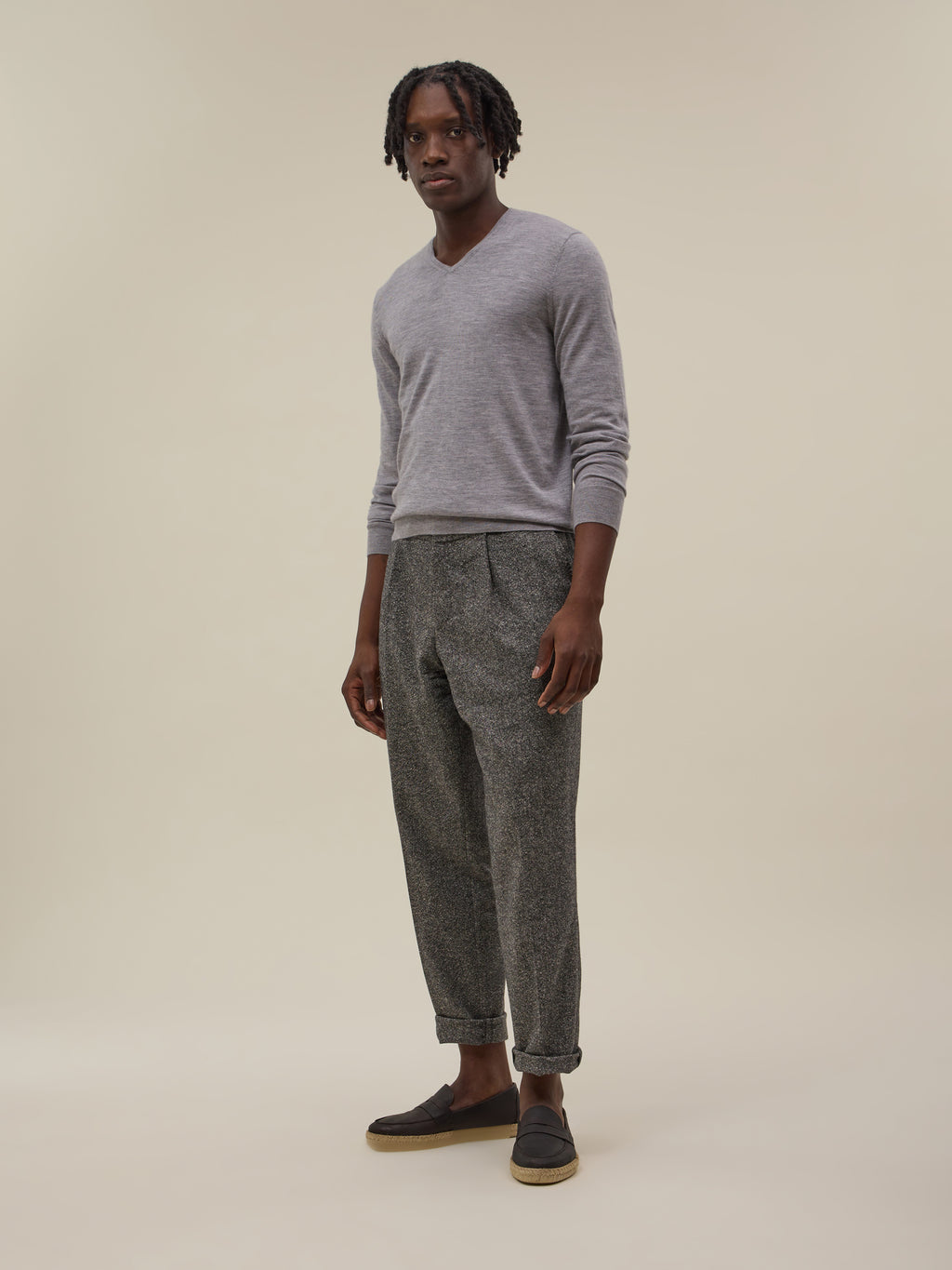 Nolu Jumper - Pearl Grey - Men