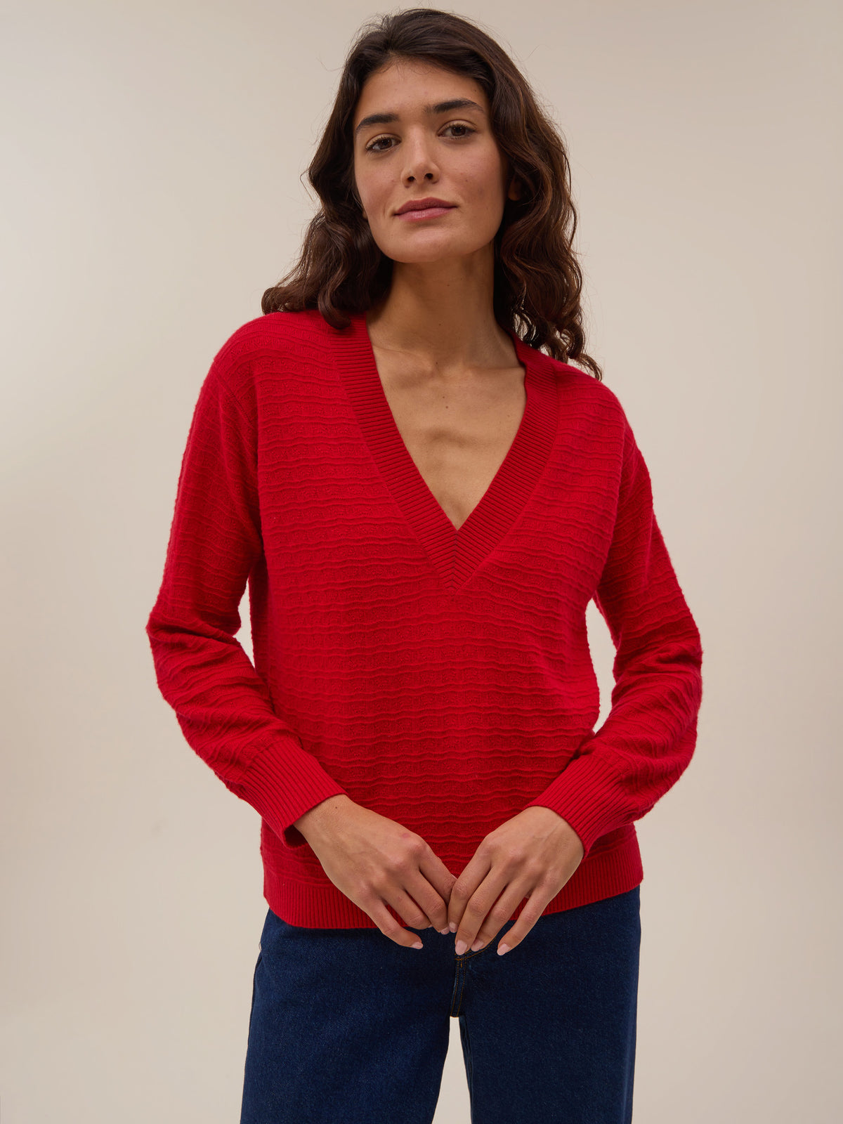 Jersey Sylva - Rojo - Mujer
