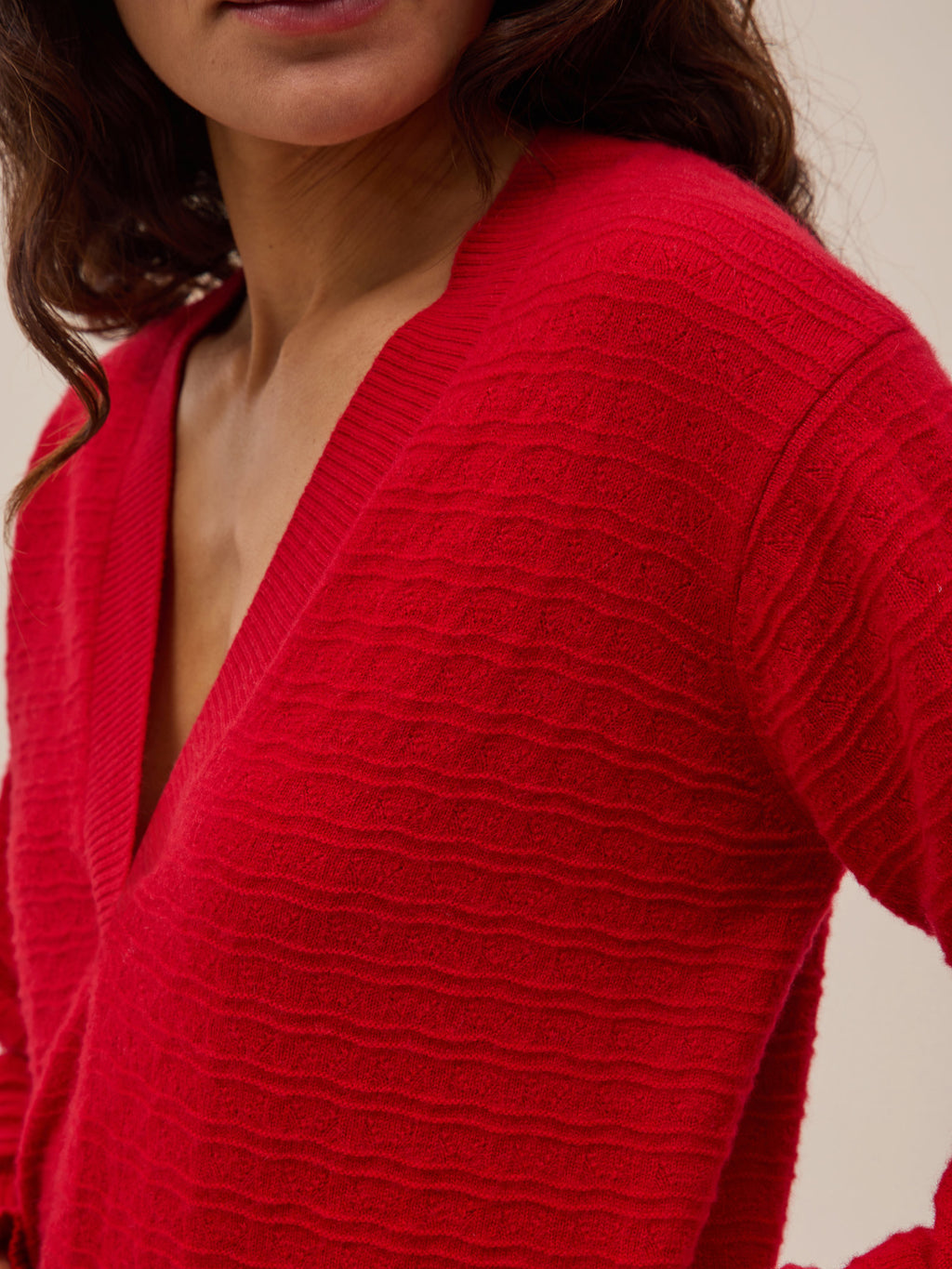 Jersey Sylva - Rojo - Mujer