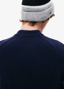 Lacoste - Pull En Laine - Marine - Homme