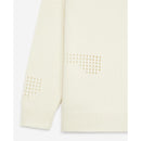 The Kooples - Pull Fin Laine Écru À Détail Texturé - Femme