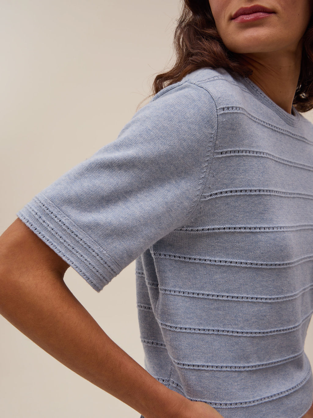Top Ondine - Ciel - Femme