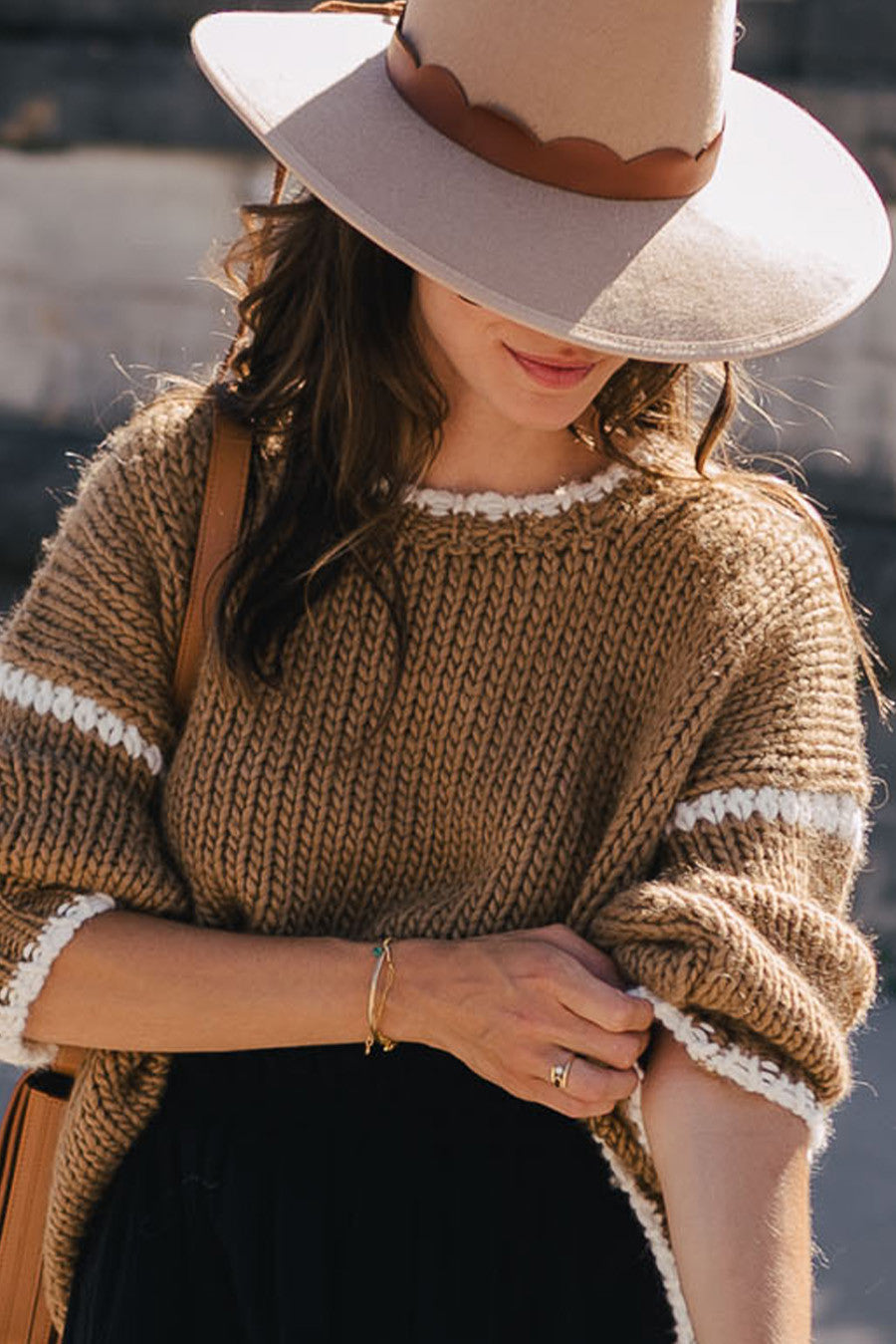 PULL NYLIA CAMEL