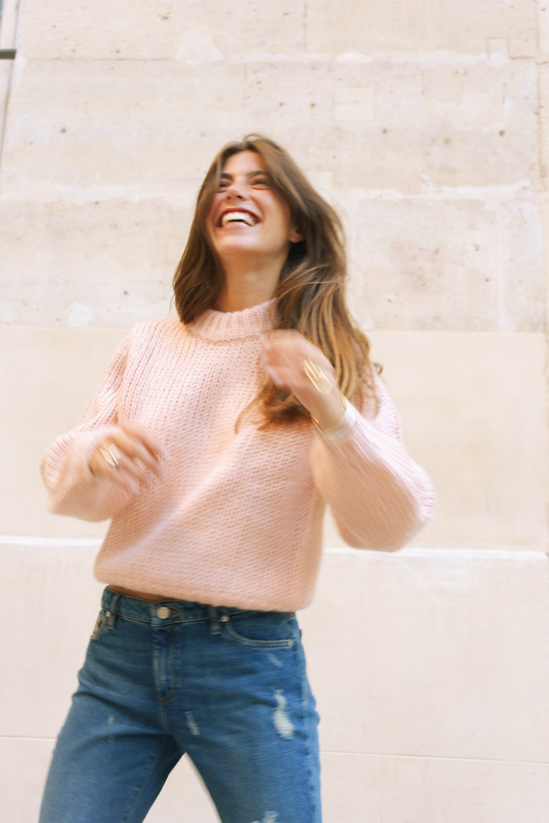 Pull Penelope - Pink Champagne - Reiko
