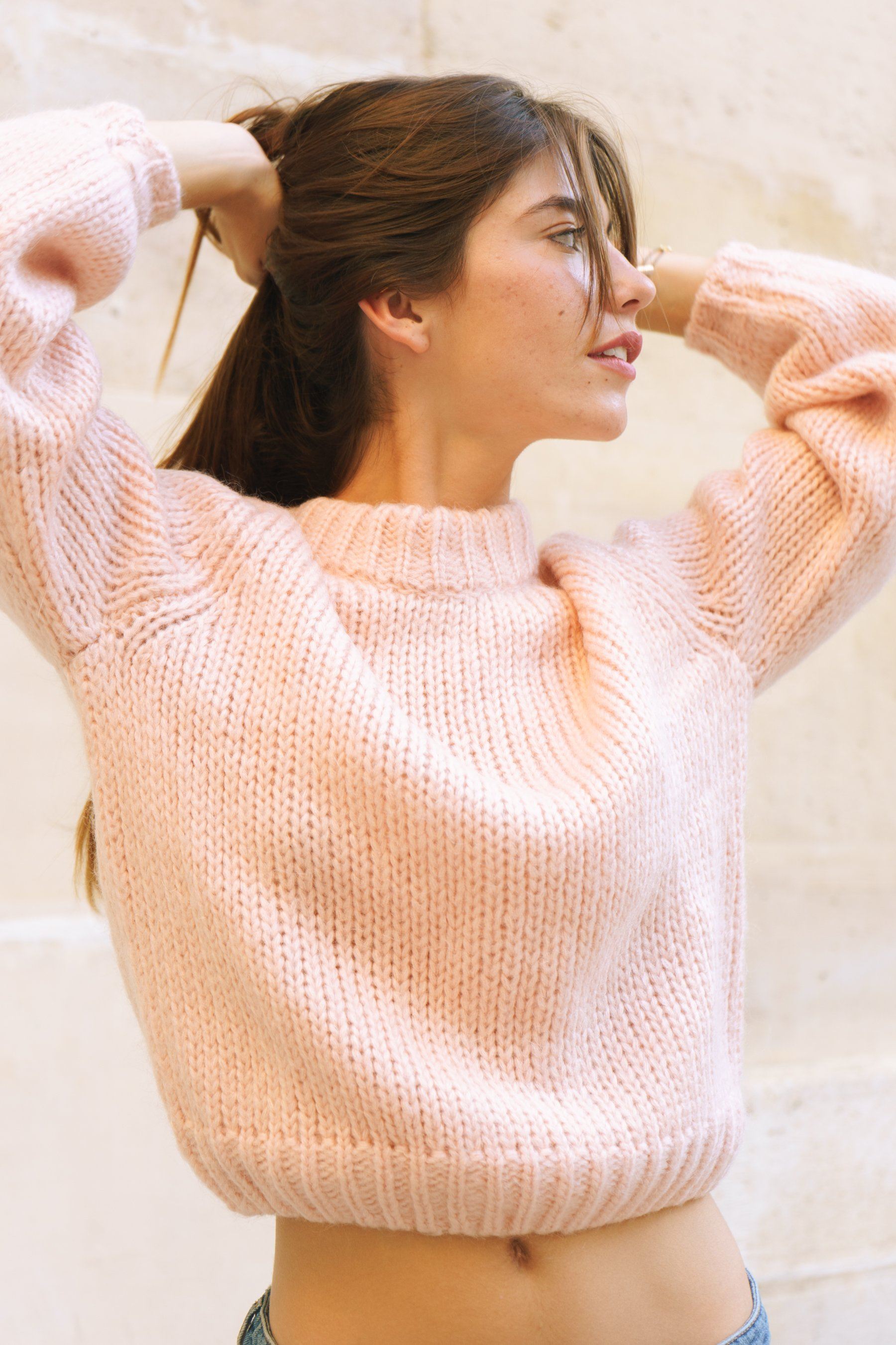 Jersey Penélope - Champán Rosa - Reiko