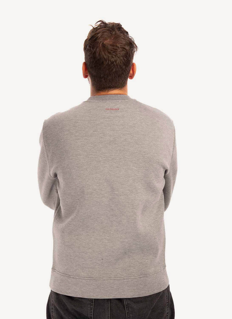 Trussardi - Sweat Imprimé - Gris - Homme