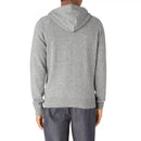 K-Way Marcy Lambswool Zip Hoodie Pullover - Heather Grey