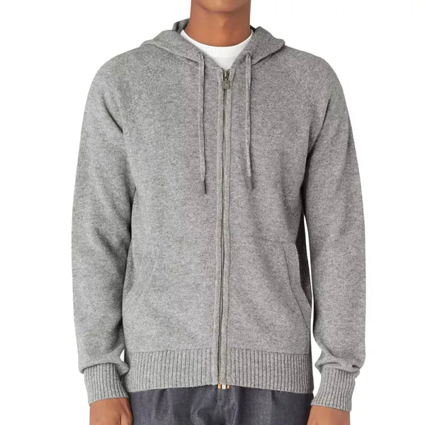 Pullover K-Way Marcy Lammull Dragkedja Huva - Gråmelerad