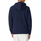 Pullover K-Way Marcy Lambswool Zip Capucha - Azul Marino