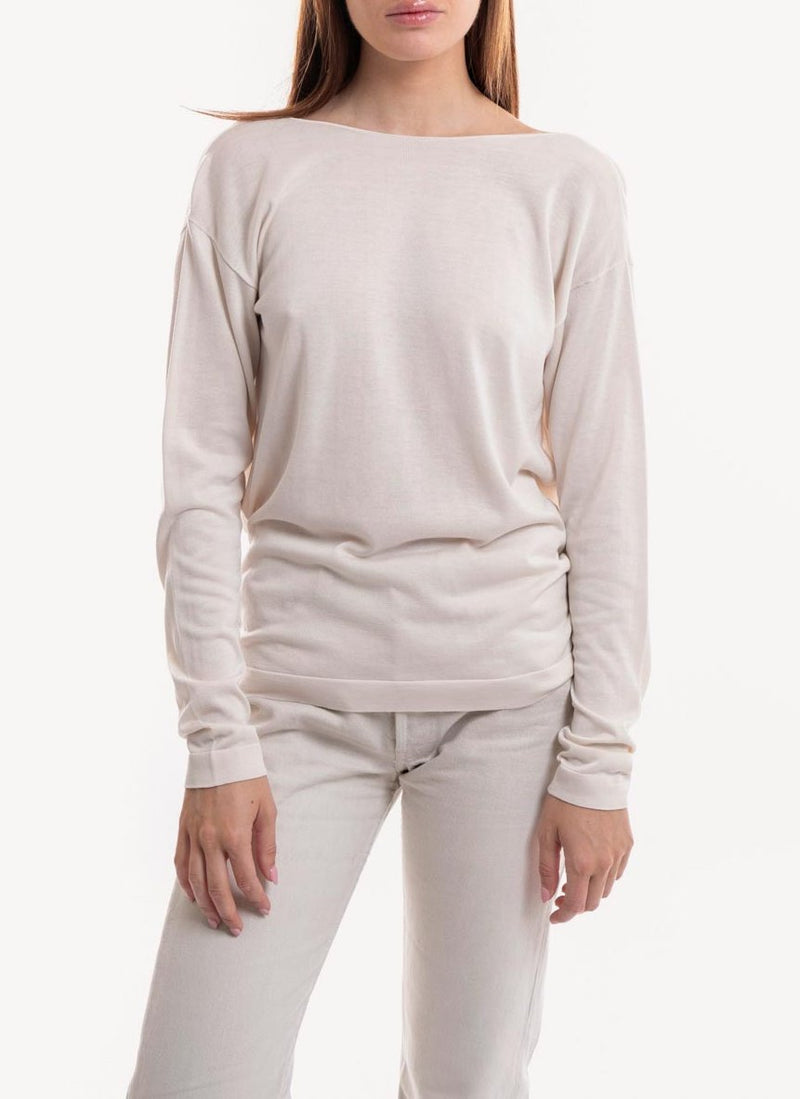 Nina Ricci - Pull Dos Ouvert - Naturel - Femme