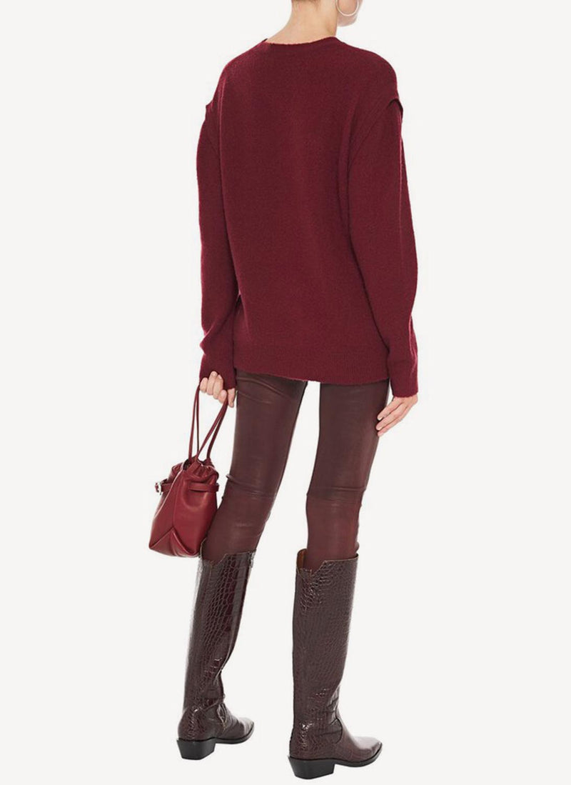 Iro - Pull Roby - Burgundy - Femme