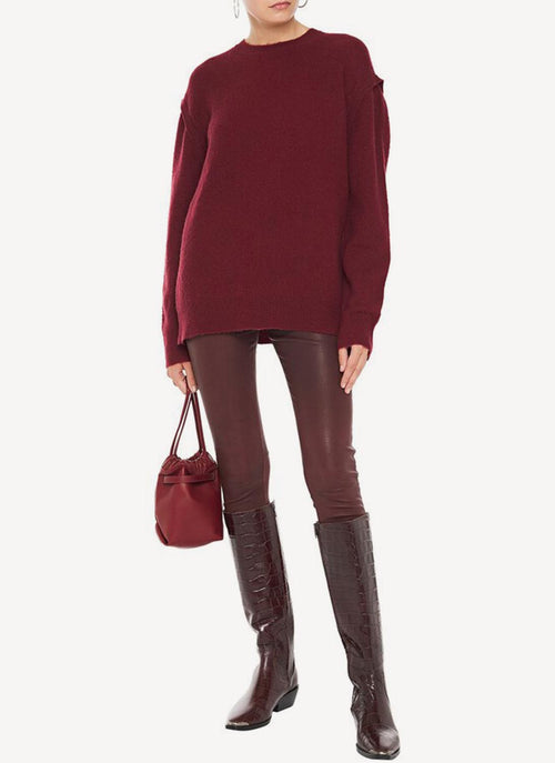 Iro - Pull Roby - Burgundy - Femme