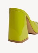 Bottega Veneta - Mules Vernies - Green - Femme