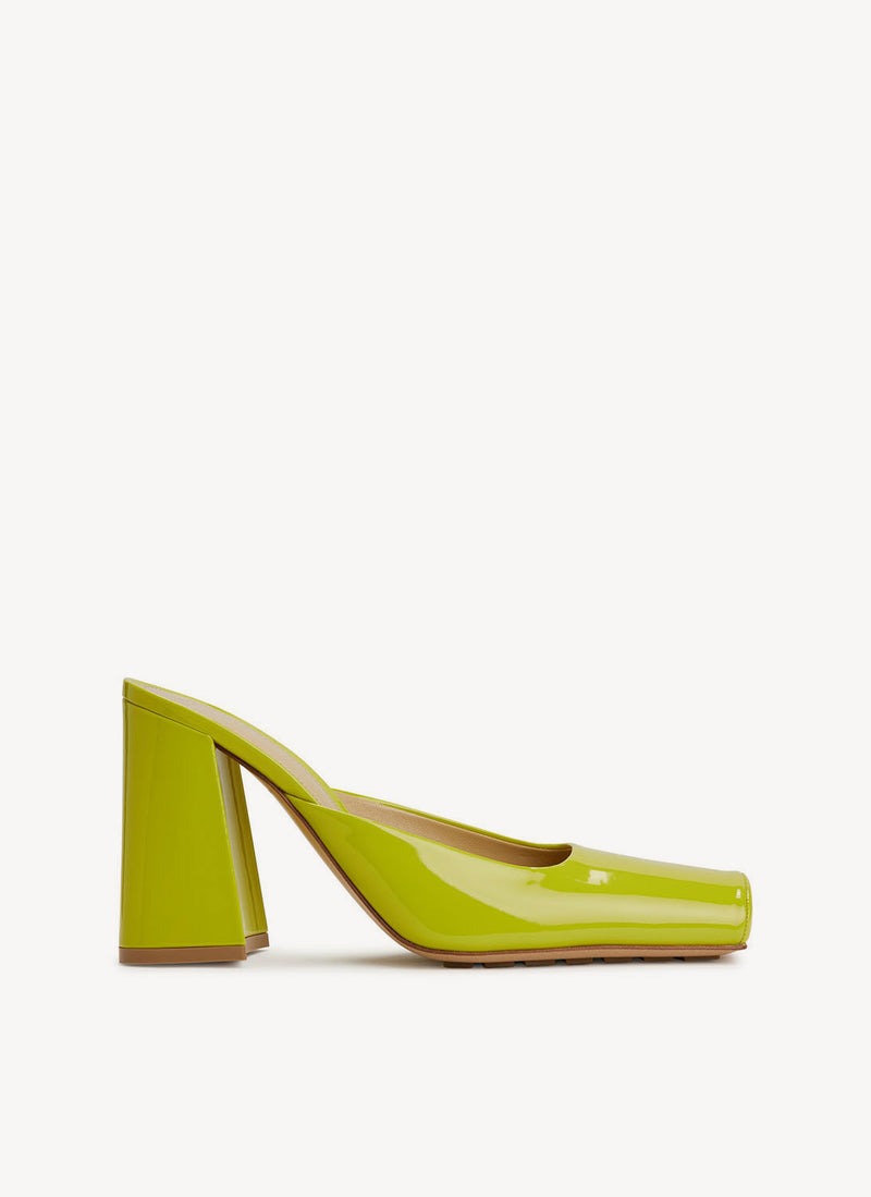 Bottega Veneta - Mules Vernies - Green - Femme