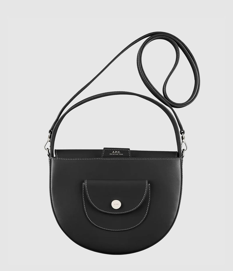A.P.C. - Sac Pocket Small Noir - Femme