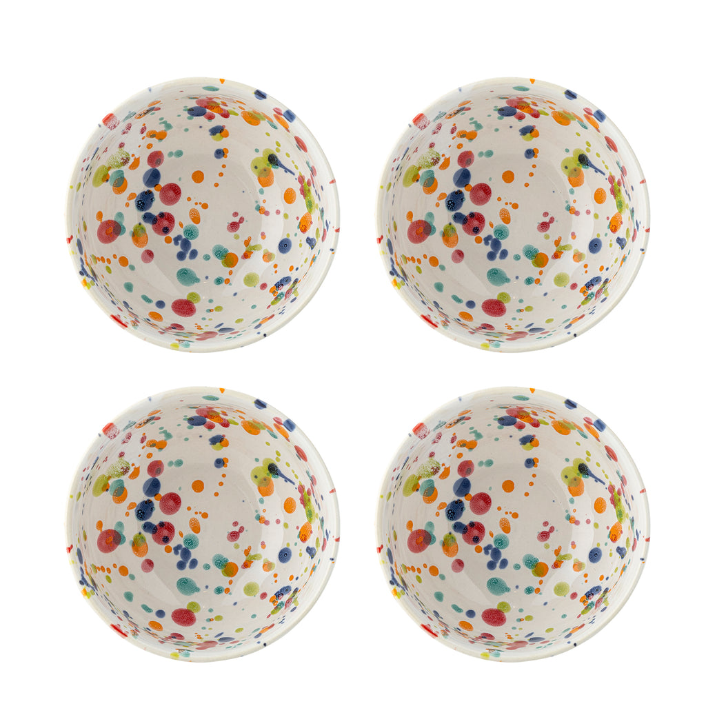 Freckles - Bowl - Multicolour - Stoneware