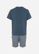 Calvin Klein - Ensemble De Pyjama Court - Navy - Homme