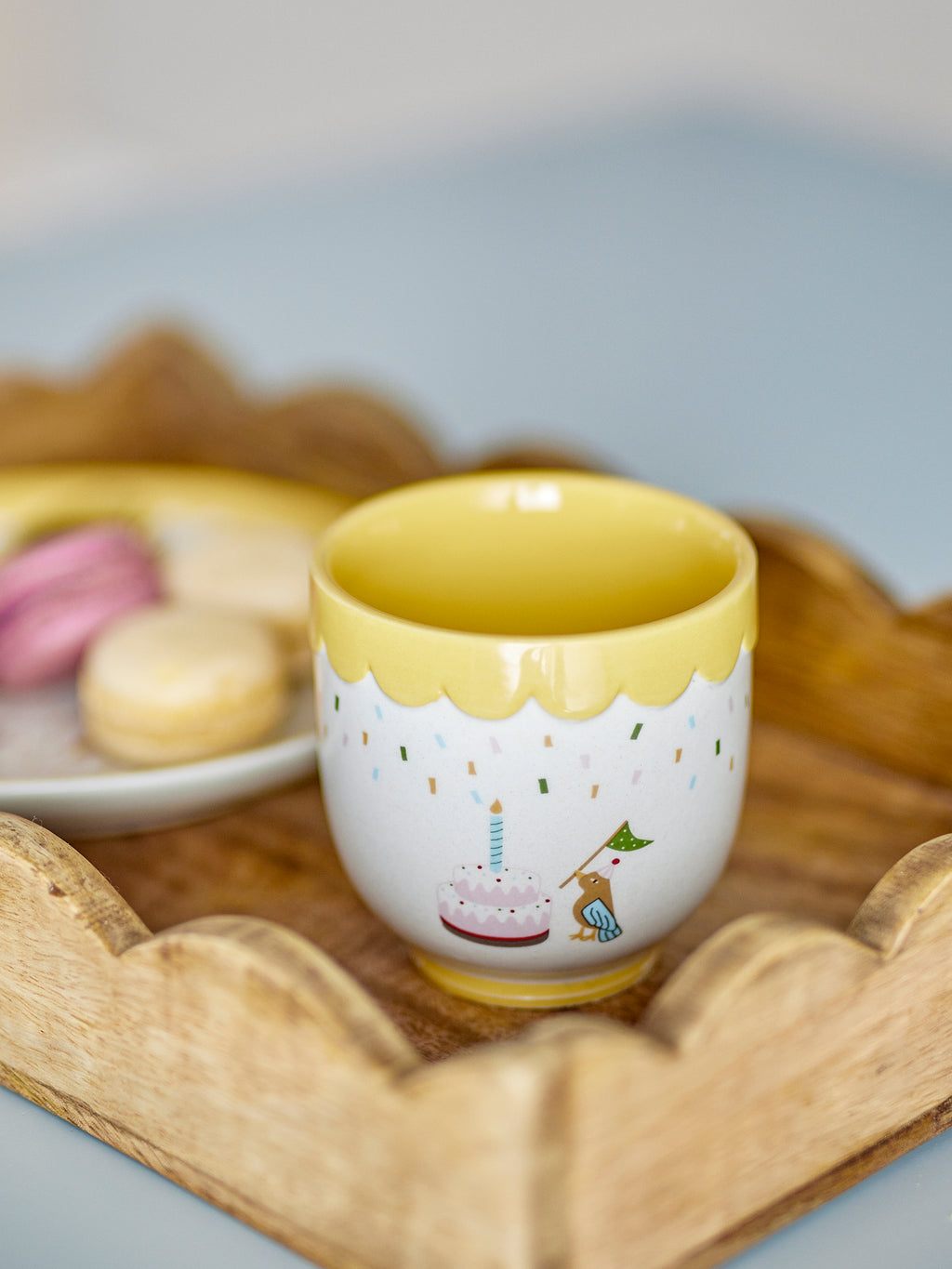 Celebrate - Tasse - Jaune - Grès