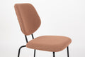 Zelo - Dining Room Chair - Metal - Pink