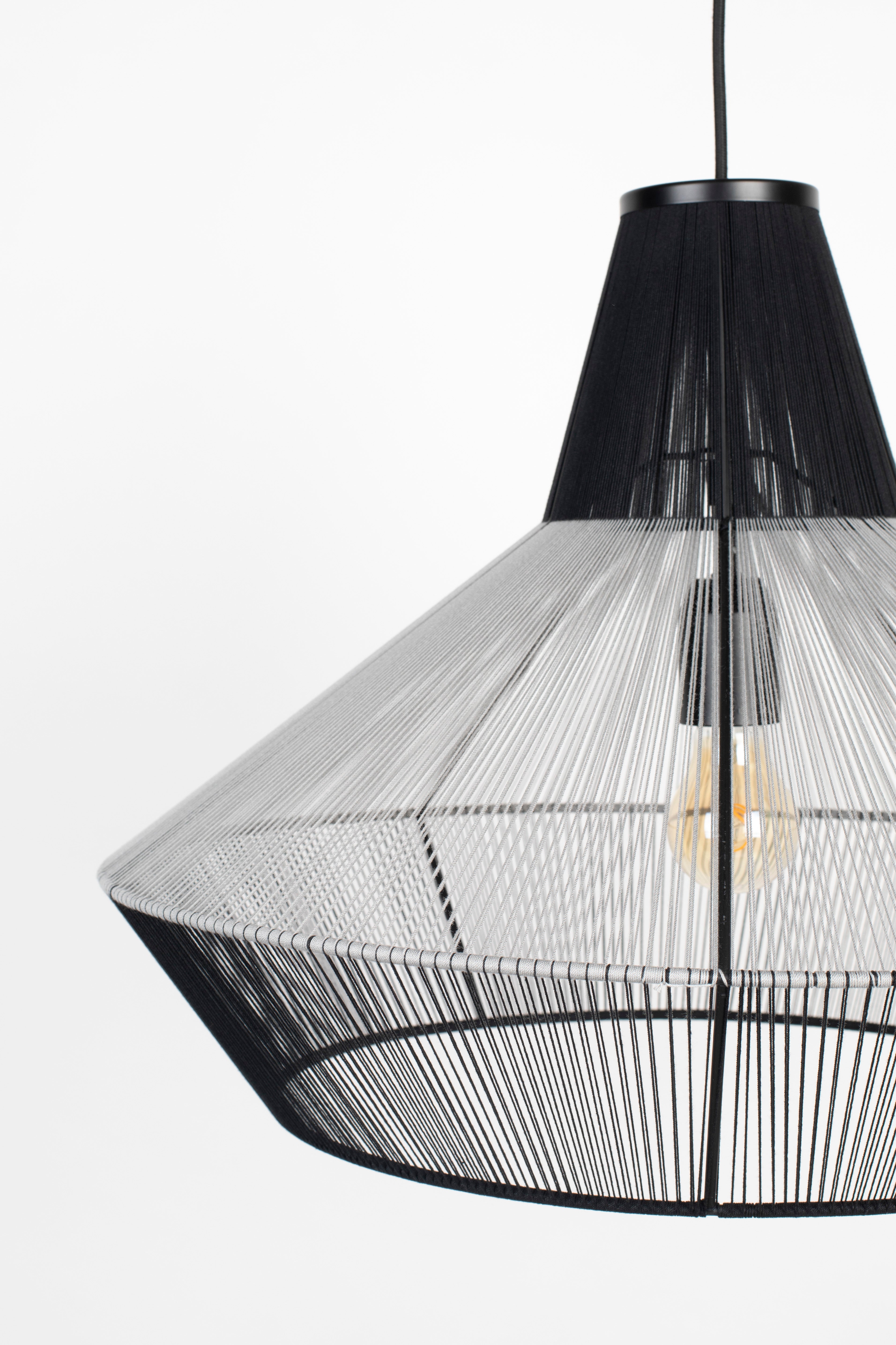Fairy - Pendant light - Cotton - Stone Gray