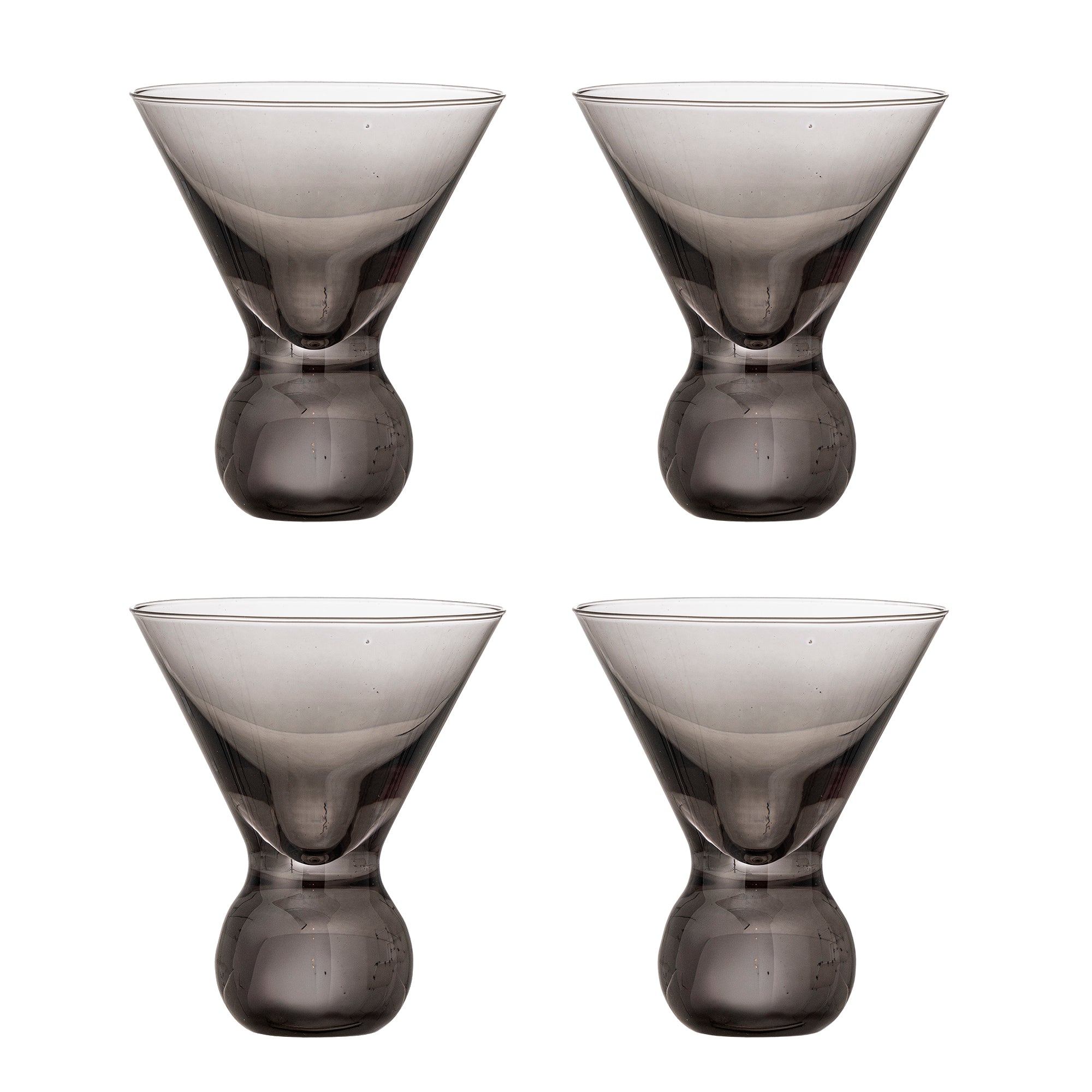 Corliss - Verre À Cocktail - Gris - Verre